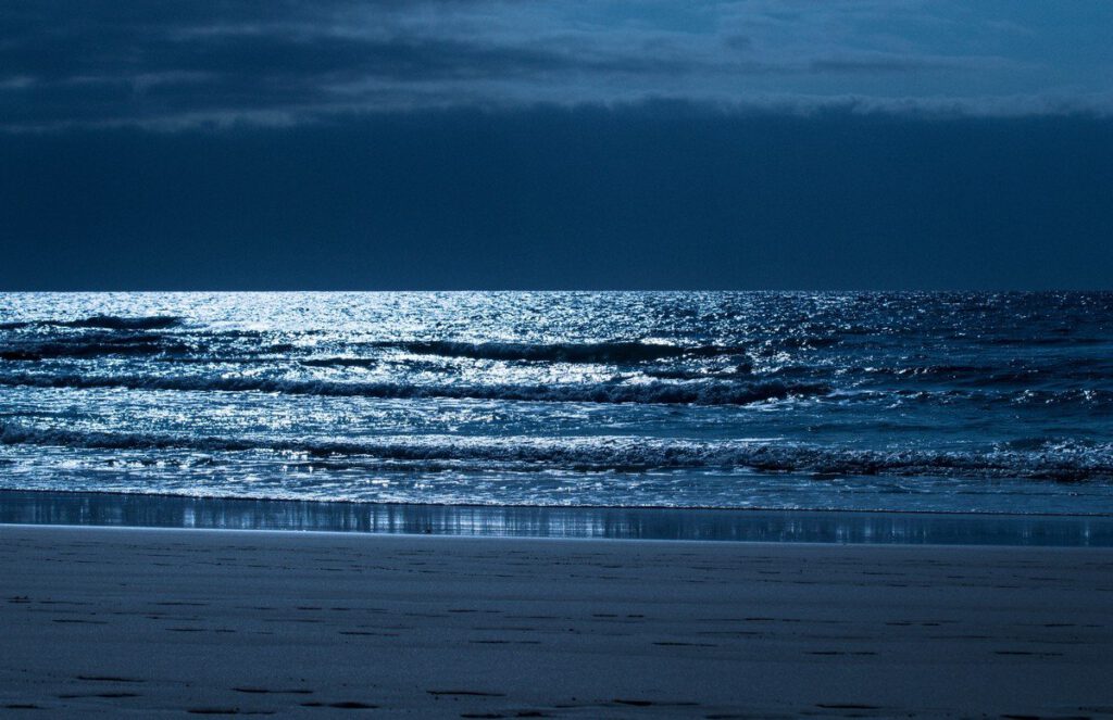 Night on the Beach by Keith Dawson