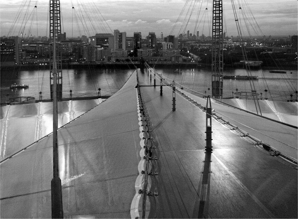 North London Skyline from the O2 - Keith Vincent 