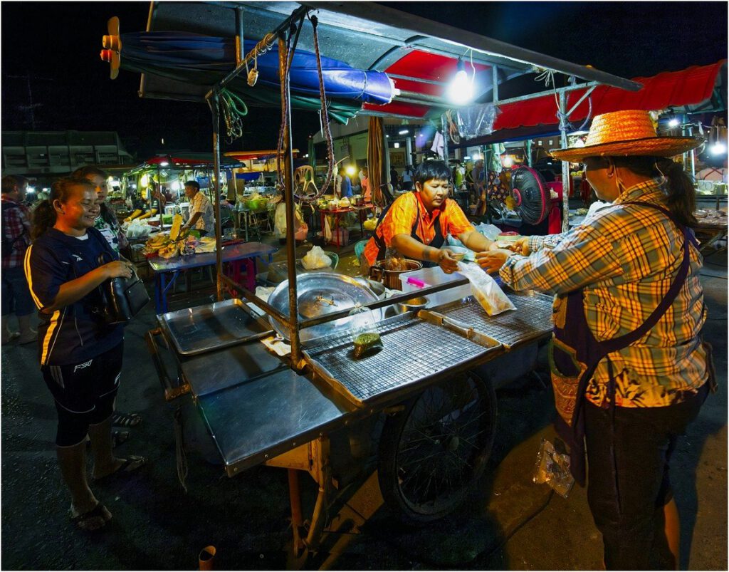 Thai Street Market by Keith Vincent