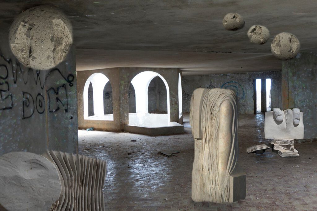 Statues In A Ruin: Alan Hillman