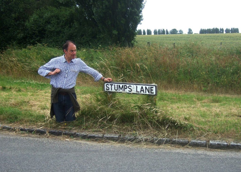 Stumps Lane:- Alan Hillman