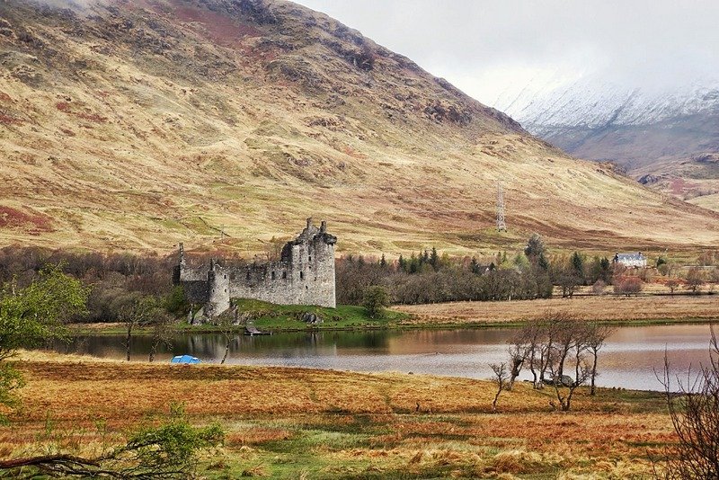 Castle by the Loch by Helen Hillman