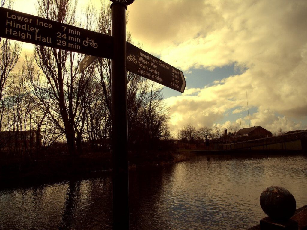 The Watery Road To Wigan Pier by Steve Holdsworth