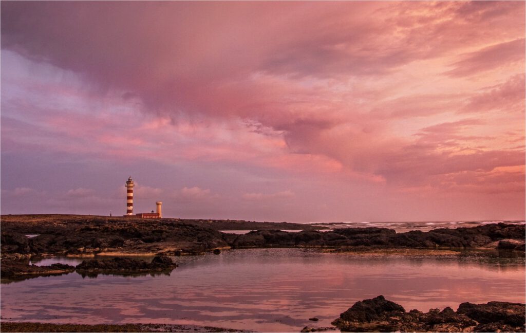 Faro de Toston Early Morning by Keith Vincent