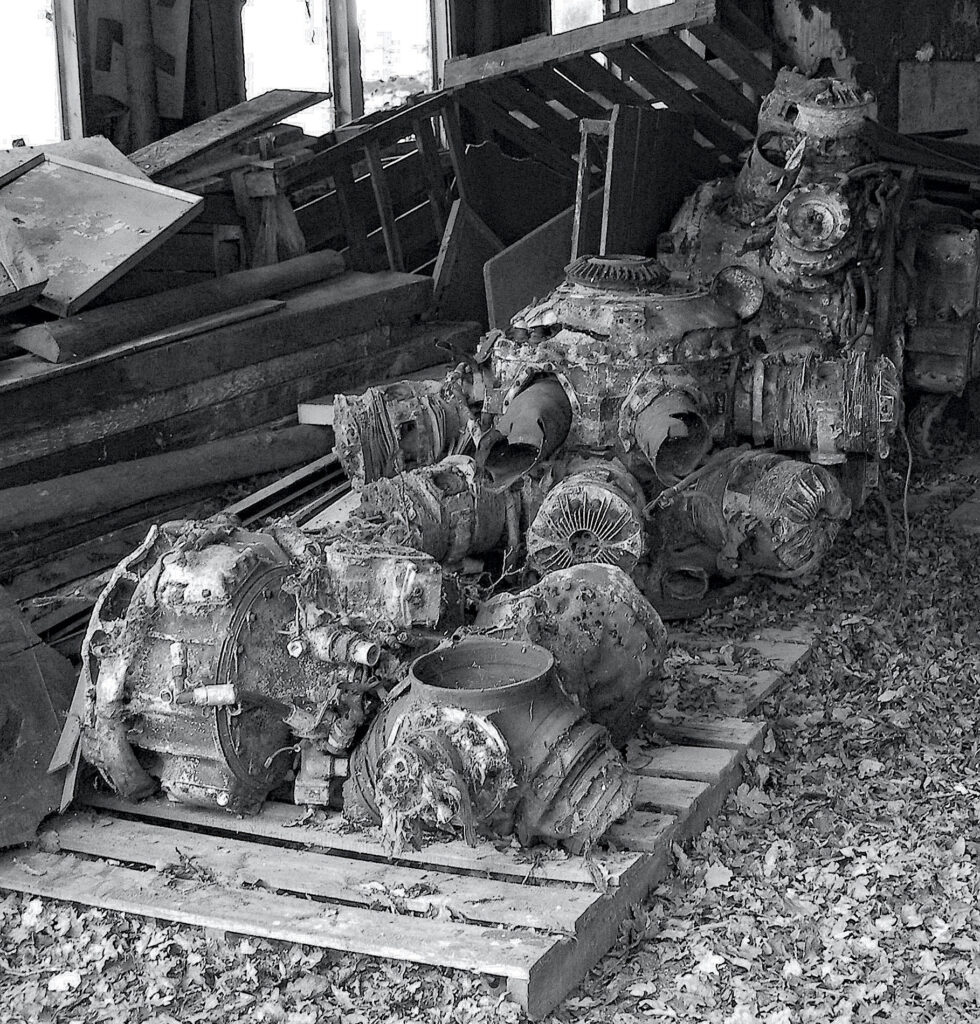 Judge's suggestion - Aero engine graveyard
