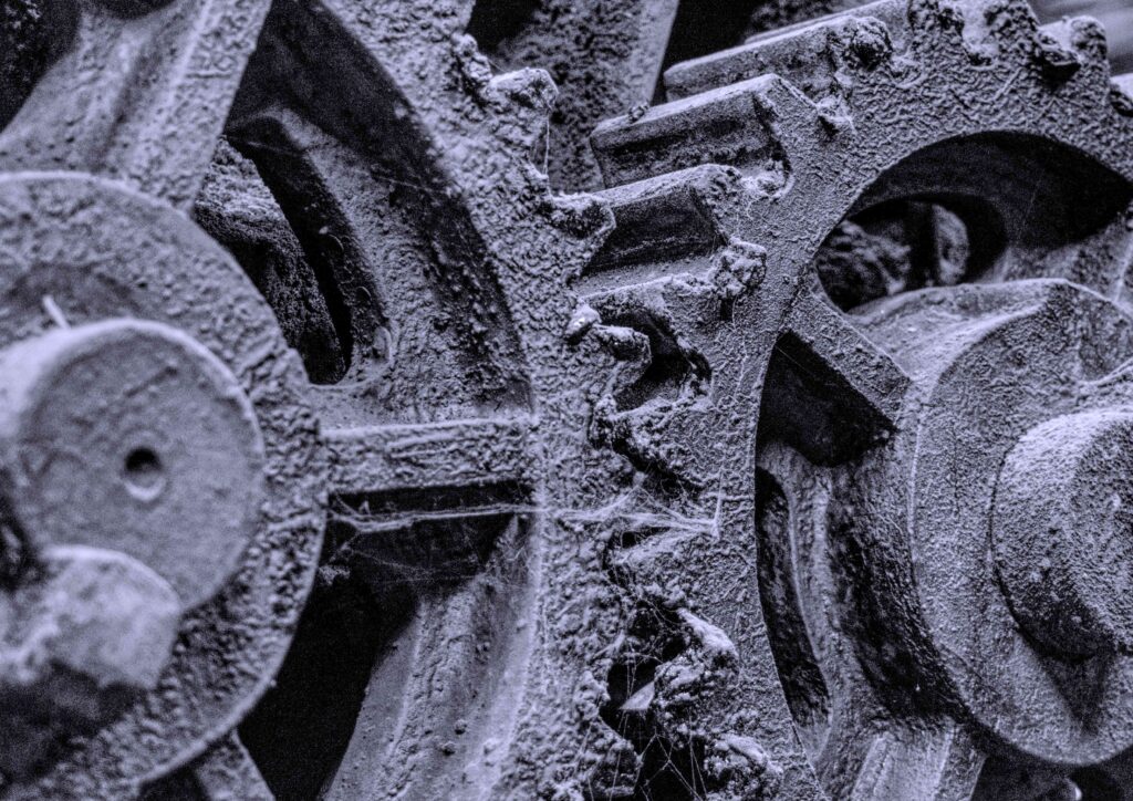 Cogs, no longer in use - Steve Goldsmith