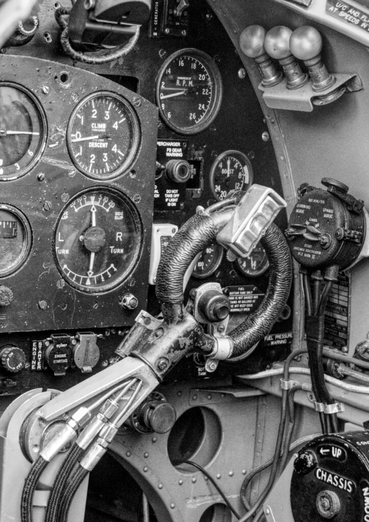 Spitfire Cockpit - Steve Goldsmith