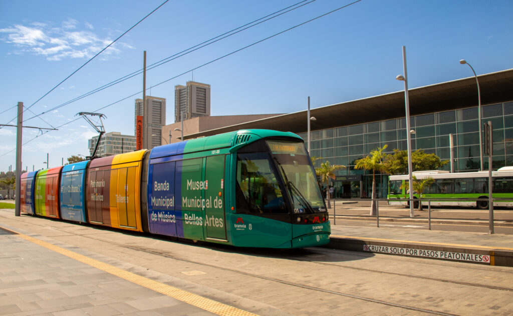 Tram In Santa Cruz - Wendy Kerr