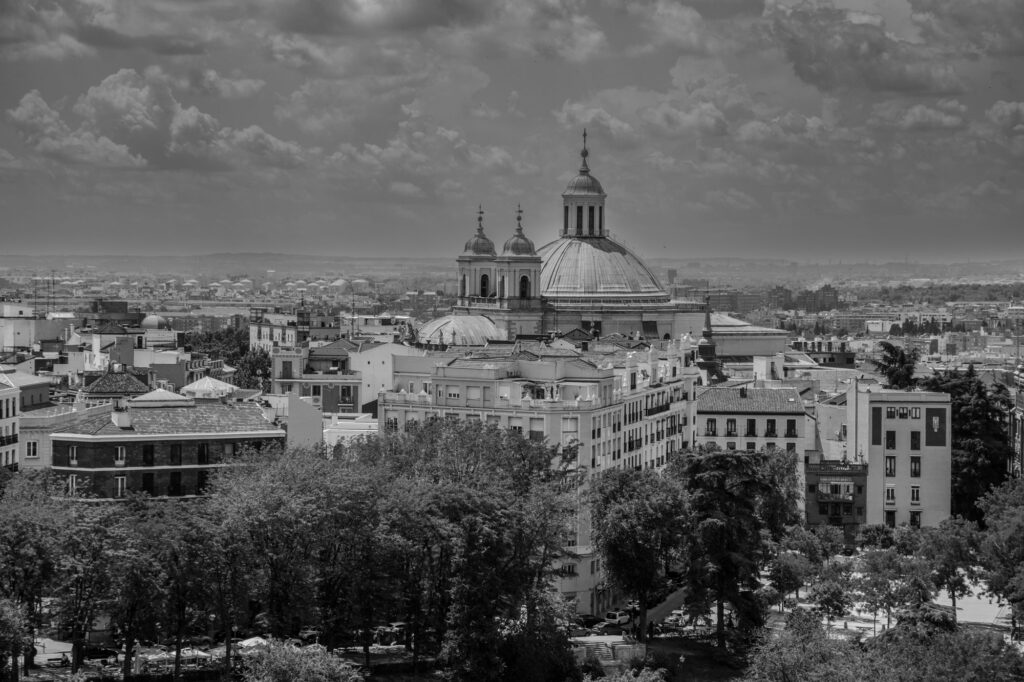 MADRID CITYSCAPE by Wendy Kerr
