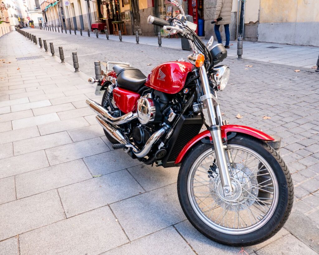 MOTOR BIKE IN MADRID_Wendy Kerr