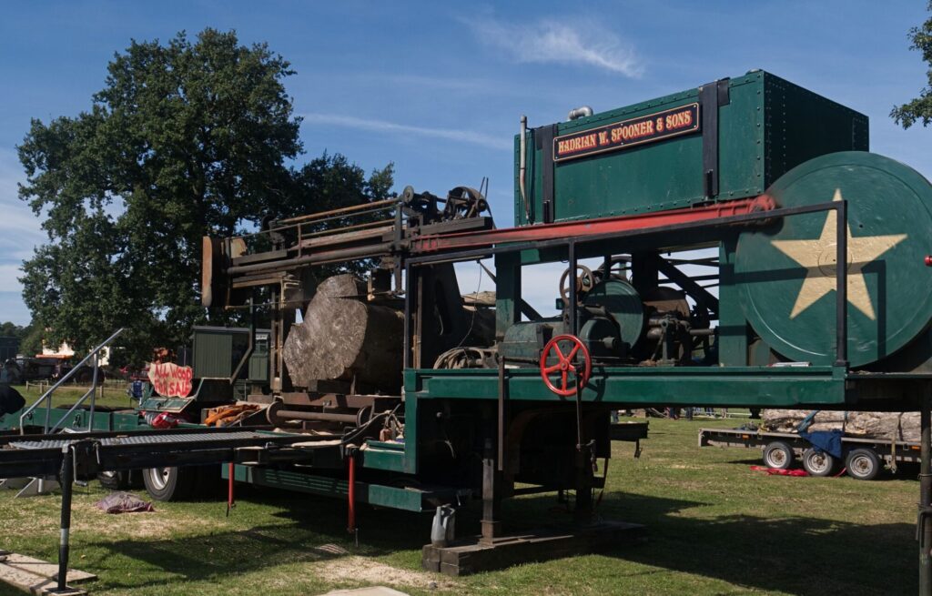 PORTABLE STEAM POWERED SAWMILL_Larry Coleman
