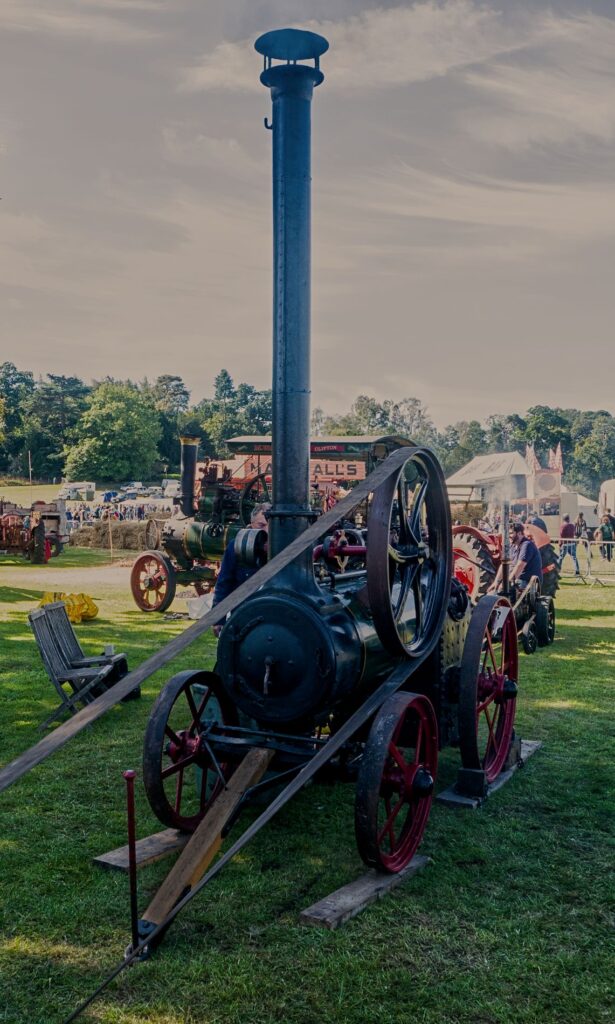 STEAM ENGINE WITH FLYWHEEL_Larry Coleman