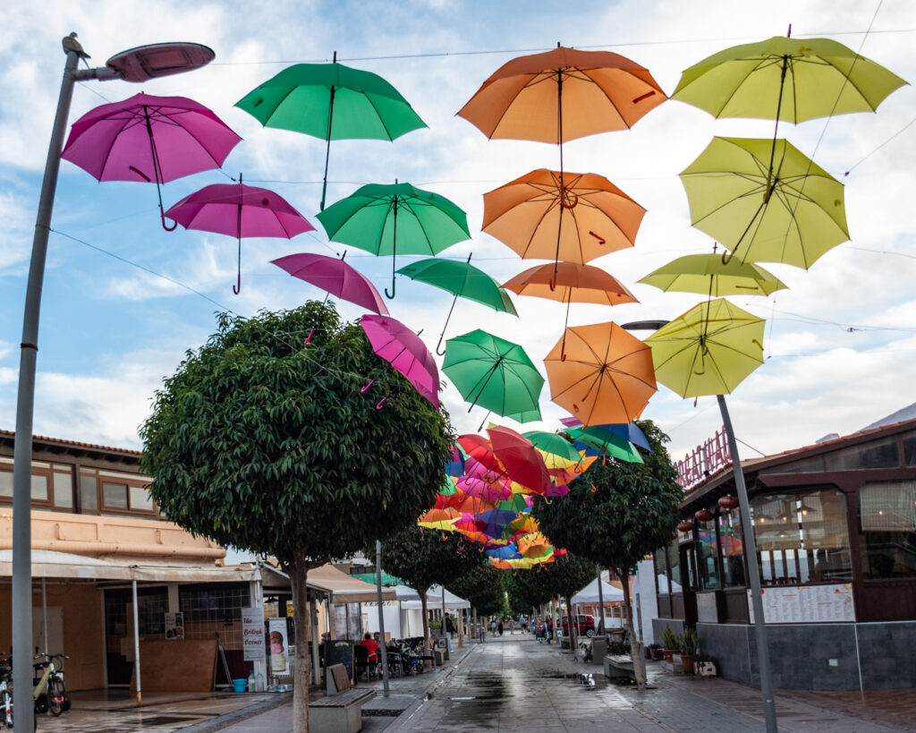 UMBRELLAS IN CALETA_Wendy Kerr